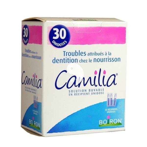 Camilia Troubles Attribues A La Dentition Chez Le Nourrisson Solution Buvable 1 Ml 30 Recipients Unidoses