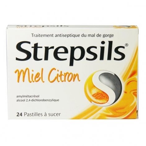 Strepsils Miel citron pastilles