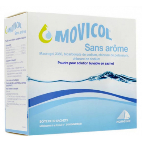 MOVICOL SANS AROME SACHET 20 pas cher, discount