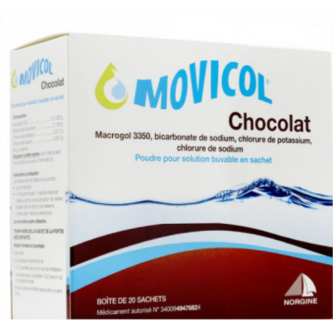 MOVICOL CHOCOLAT SACHET 20 pas cher, discount