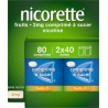 NICORETTE 2MG CPR SUCER BT80 FRUIT